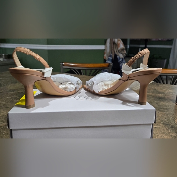 The Drop Women's Kate Slingback Bow Heeled Sandal #940 - Picture 5 of 14